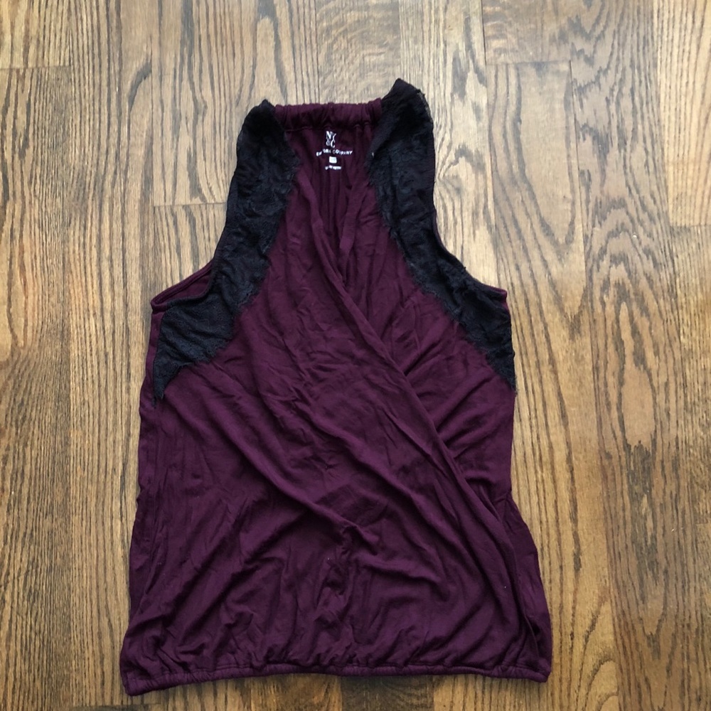 Purple tank top